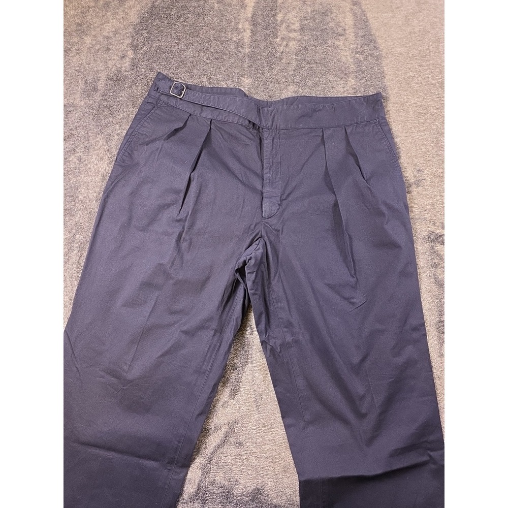 Ralph Lauren Purple Label Ghurka Buckle Stretch Chino Trouser Pants Men 38* $695